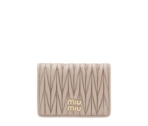 Buy Miu Miu Compact Wallet Powder Pink at Sasom – Authentic and Ready to Ship