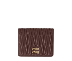 Buy Miu Miu Matelasse Small Nappa Leather Wallet Sugar at Sasom – Authentic and Ready to Ship