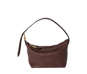 Buy Miu Miu Nappa Leather Pouch Briarwood at Sasom – Authentic and Ready to Ship