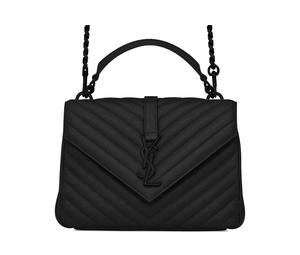 Buy Saint Laurent Sheepskin Handbag, Shoulder Bag, Crossbody Bag Medium Size Women's Black at Sasom – Authentic and Ready to Ship