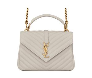 Buy Saint Laurent College Quilted Medium Shoulder Bag at Sasom – Authentic and Ready to Ship