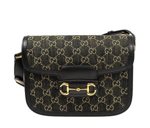 Buy Gucci Horsebit 1955Denim Denim Portable Crossbody Bag Shoulder Bag Unisex Black at Sasom – Authentic and Ready to Ship