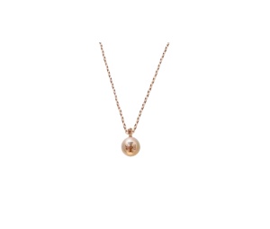 Buy Tory Burch T Logo Charm Pearl Pendant Necklace Gold Silver at Sasom – Authentic and Ready to Ship