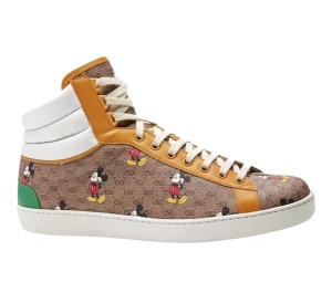 Buy Gucci X Disney Mickey Mouse GG Sneakers Brown Yellow at Sasom – Authentic and Ready to Ship