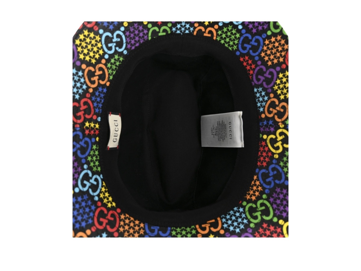 Gucci Gucci GG Psychedelic Fedora Hat Multicolor - view 4