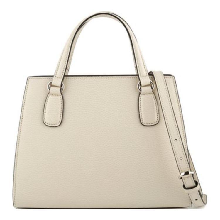 Gucci Soho Leather Shoulder Bag Crossbody Bag Handbag Women's White