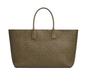 Buy Bottega Veneta CABAT Lambskin Handbag Large Size Men's Terracotta at Sasom – Authentic and Ready to Ship