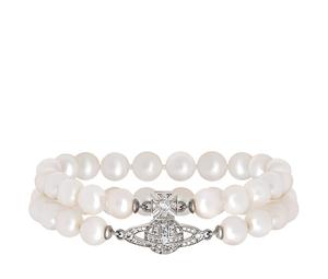 Buy Vivienne Westwood Brass Bracelets Women's Silver at Sasom – Authentic and Ready to Ship