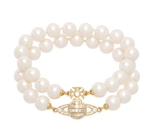 Buy Vivienne Westwood Brass Bracelets Women's Gold at Sasom – Authentic and Ready to Ship