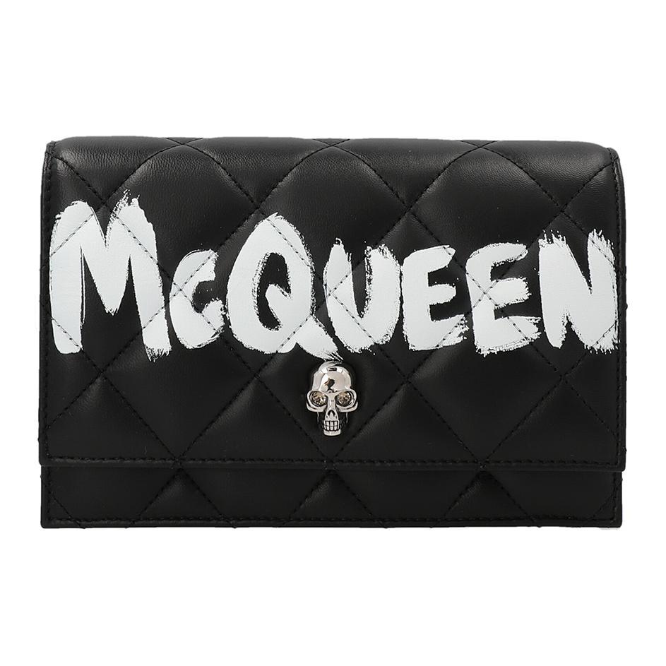 【Alexander McQueen】 ロゴ コインパース アクセ感覚で持てる、アレキサンダー・マックイーンの極小コイン