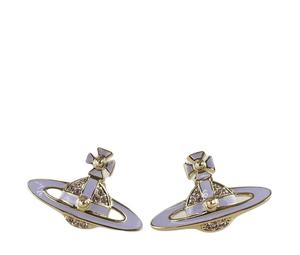 Buy Vivienne Westwood Earrings Women's Purple at Sasom – Authentic and Ready to Ship