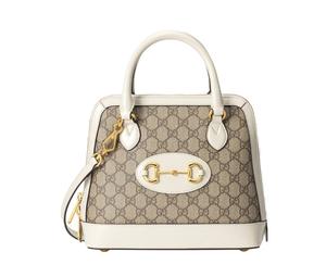 Buy Gucci Canvas With Leather Dome Bag Shoulder Bag Crossbody Bag Handbag Small Size Women's White at Sasom – Authentic and Ready to Ship