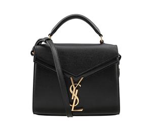Buy Saint Laurent Leather Crossbody Handbag Shoulder Bag Mini Women's Black at Sasom – Authentic and Ready to Ship