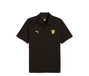 Buy Puma Scuderia Ferrari Race Graphic Polo Shirt Black at Sasom – Authentic and Ready to Ship