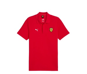 Buy Puma Scuderia Ferrari Race Graphic Polo Shirt Rosso Corsa at Sasom – Authentic and Ready to Ship