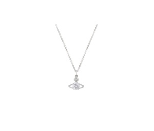 Buy Vivienne Westwood Reina Pendant Necklace White at Sasom – Authentic and Ready to Ship