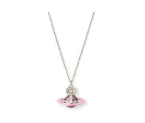 Buy Vivienne Westwood Rhinestone Enamel Necklaces Women's Silver at Sasom – Authentic and Ready to Ship