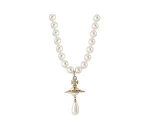 Buy Vivienne Westwood Choker One Row Pearl Drop at Sasom – Authentic and Ready to Ship