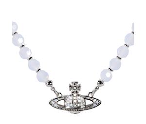 Buy Vivienne Westwood Brass Necklaces Women's Silver at Sasom – Authentic and Ready to Ship