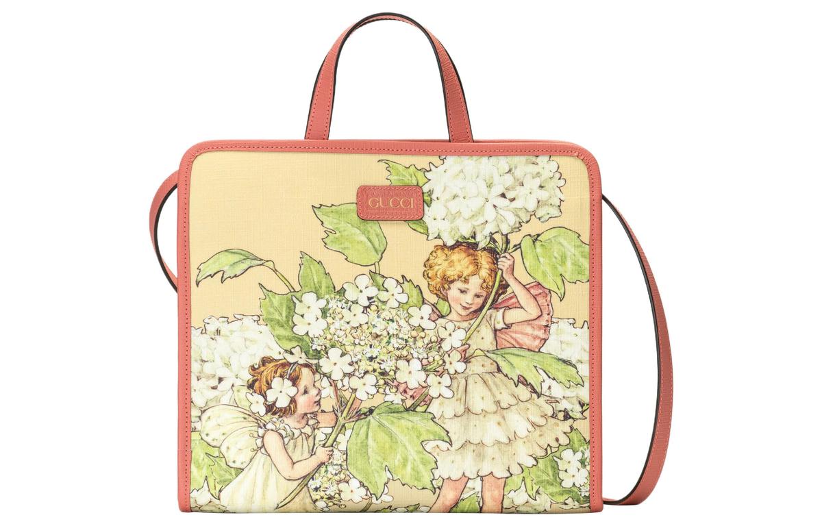 Crossbody Bag Canvas Biker Shoulder Bag Gucci Canvas Leather Trim