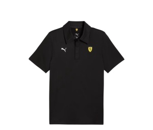 Buy Puma Cloudspun Scuderia Ferrari Sportswear Polo Shirt Black at Sasom – Authentic and Ready to Ship