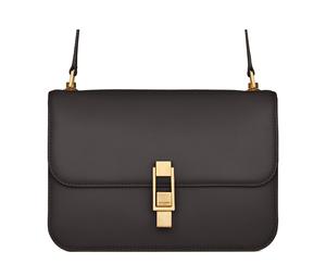 Buy Saint Laurent Box Leather Shoulder Bag Crossbody Bag Women's Gray White at Sasom – Authentic and Ready to Ship