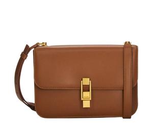 Buy Saint Laurent Le Carre Cow Leather Shoulder Bag Crossbody Bag Women's Brick Red at Sasom – Authentic and Ready to Ship