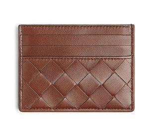 Buy Bottega Veneta Intrecciato Nappa Leather Card Holder Men's Brownie Brown at Sasom – Authentic and Ready to Ship