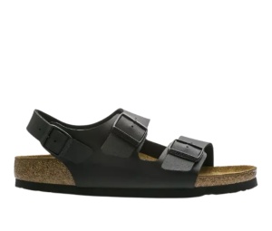 Buy Birkenstock Milano Birko Flor Black at Sasom – Authentic and Ready to Ship