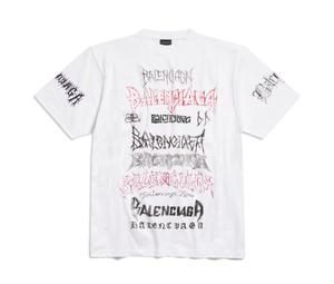 Buy Balenciaga SS24 T Shirt Loose Fit Style Men's White at Sasom – Authentic and Ready to Ship