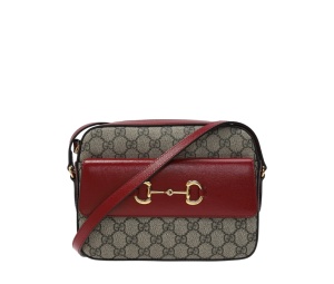 Buy Gucci Small Horsebit 1955 Shoulder Bag Beige Red at Sasom – Authentic and Ready to Ship