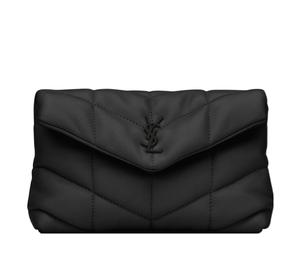 Buy Saint Laurent PUFFER Sheepskin Envelope Bag Clutches Small Size Women's Black at Sasom – Authentic and Ready to Ship