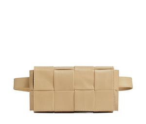 Buy Bottega Veneta Cassette Belt Cow Leather Box Bag Camera Bag Fanny Pack Crossbody Bags Mini Men's Beige Yellow at Sasom – Authentic and Ready to Ship