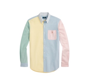 Buy Polo Ralph Lauren Custom Fit Oxford Fun Shirt at Sasom – Authentic and Ready to Ship