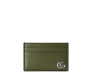 Buy Gucci GG Marmont Leather Card Holder Card Holder Men's Forest Green at Sasom – Authentic and Ready to Ship