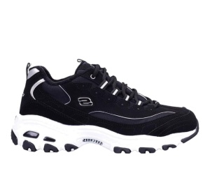 Buy Skechers D Lites 1.0 Low Top Running Shoes Black (Women's) at Sasom – Authentic and Ready to Ship