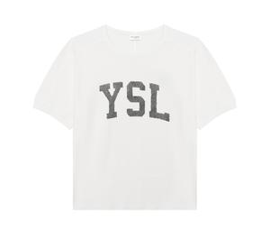 Buy SAINT LAURENT T Shirt Men's White at Sasom – Authentic and Ready to Ship