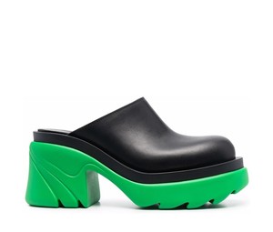 Buy Bottega Veneta Flash Mule Black Green (Women's) at Sasom – Authentic and Ready to Ship