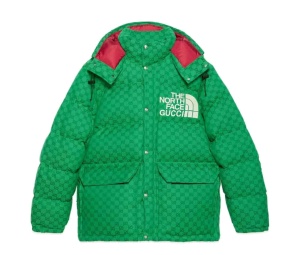 Buy Gucci x The North Face Down Coat Green at Sasom – Authentic and Ready to Ship