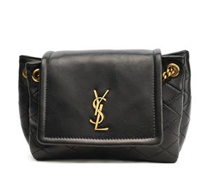 Buy SAINT LAURENT Nolita Sheepskin Shoulder Bag Crossbody Bag Mini Women's Black at Sasom – Authentic and Ready to Ship