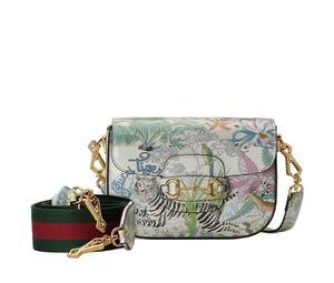 Buy Gucci Horsebit 1955 Leather Saddle Bag Shoulder Bag Crossbody Bag Mini Women's White/Multicolor at Sasom – Authentic and Ready to Ship