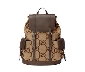 Buy Gucci Canvas With Leather Backpack Unisex Ebony/Camel/Brown at Sasom – Authentic and Ready to Ship