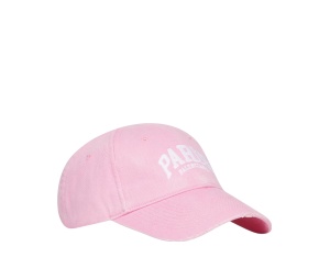 Buy Balenciaga Paris Logo Baseball Cap Light Pink White at Sasom – Authentic and Ready to Ship