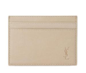 Buy Saint Laurent CASSANDRA Smooth Grained Leather Card Clip Card Holder Wallets Men's Gulf at Sasom – Authentic and Ready to Ship