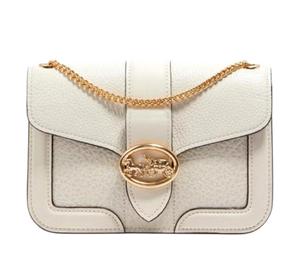 Buy Coach Georgie Leather Small Square Bag Dionysus Shoulder Bag Women's White at Sasom – Authentic and Ready to Ship
