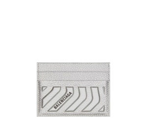 Buy Balenciaga Car Card Holder Metallized Silver at Sasom – Authentic and Ready to Ship