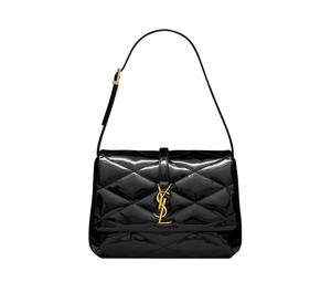 Buy Saint Laurent Patent Leather Shoulder Bag Crossbody Bag Handbag Women's Black at Sasom – Authentic and Ready to Ship
