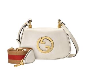 Buy Gucci Blondie Leather Shoulder Bag Crossbody Bag Handbag Mini Women's White at Sasom – Authentic and Ready to Ship