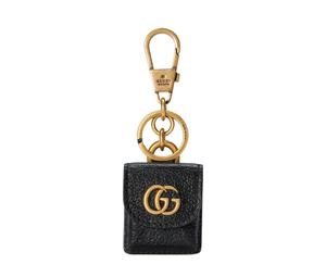 Buy Gucci GG Marmont Leather AirTag Protective Case Earphone Case Women's Black at Sasom – Authentic and Ready to Ship