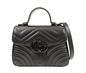 Buy Gucci Marmont Quilting Leather Messenger Bag Chain Bag Shoulder Bag Crossbody Bag Handbag Mini Women's Black at Sasom – Authentic and Ready to Ship